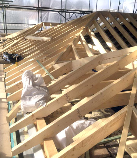 New Roof Structure - Essex - Roofers